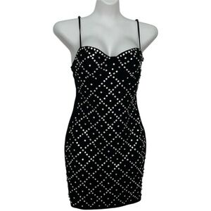 super sexy rhinestone bling bling dress ✨